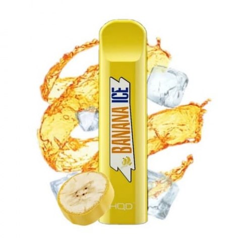 HQD Cuvie 300 Puffs Disposable Vape - Banana Ice (3 pieces)