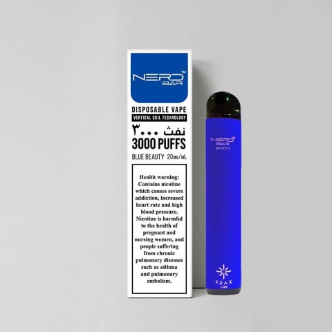 Nerd Bar 3000 Puffs Disposable Vape - Blue Beauty