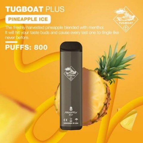 Tugboat Plus Pineapple Ice Disposable Vape