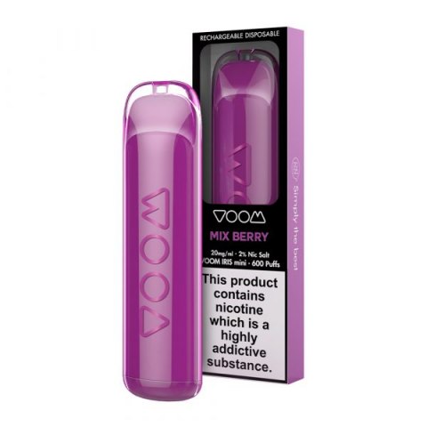 Voom Iris Mix Berry 600 Puffs Disposable Vape
