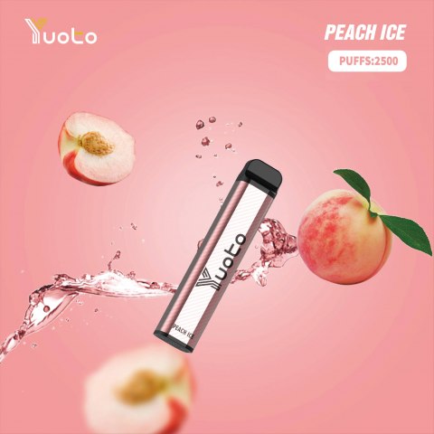 Yuoto XXL Peach Ice Disposable Vape (2500 Puffs)