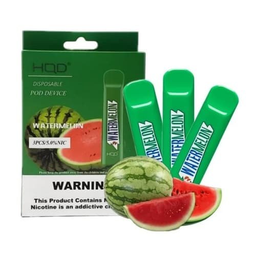 HQD Cuvie 300 Puffs Disposable Vape - Watermelon (3 pieces) 2