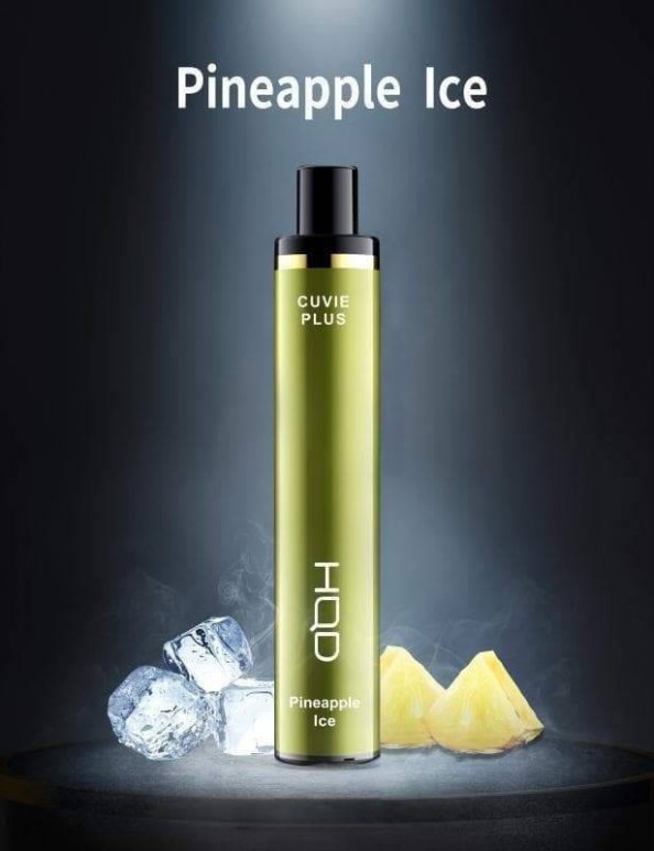 HQD Cuvie Plus Pineapple Ice 1200 Puffs Disposable Vape