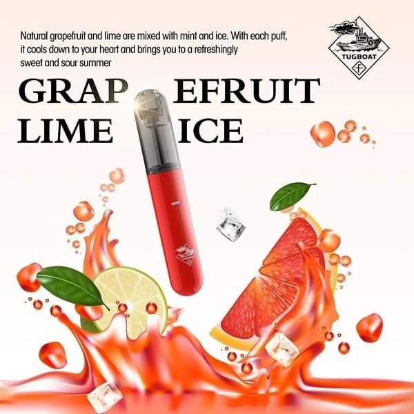 Tugboat CASL Grapefruit Lime Ice Disposable Vape
