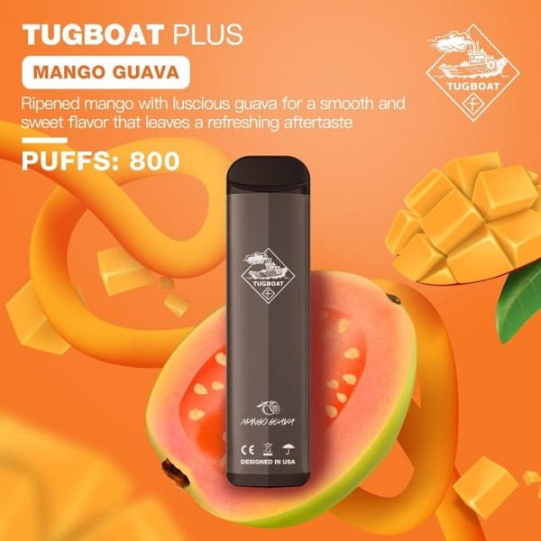 Tugboat Plus Mango Guava Disposable Vape