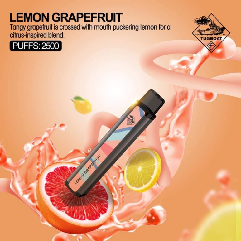Tugboat XXL Lemon Grapefruit Disposable Vape