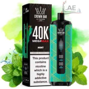 Al Fakher Crown Bar v2.0 Mega Max 40000 Puffs Disposable Vape - Mint