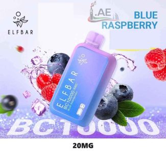 ELF BAR 10000 Puffs Disposable Vape - BLUE RASPBERRY
