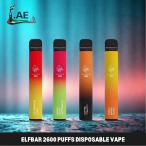 ELF BAR 2600 Puffs vape in Dubai
