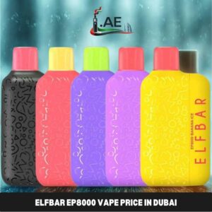 ELF BAR EP8000 Puffs 20mg Vape in Dubai