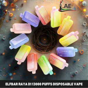 Elfbar Raya D1 13000 puffs Disposable Vape in Dubai