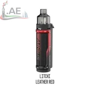 VOOPOO ARGUS PRO 80W POD SYSTEM in Dubai - litchi leather red