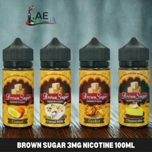 BROWN SUGAR 3MG nicotine 100ML E-Liquid in Dubai
