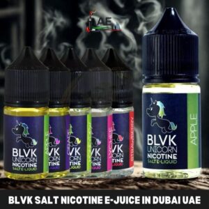 Blvk Salt Nicotine E-juice In Dubai UAE