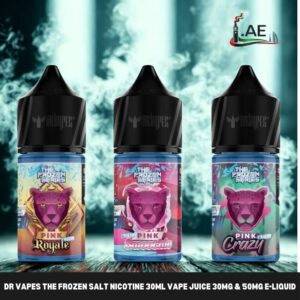DR VAPES The Frozen Salt Nicotine 30ml Vape Juice 30mg & 50mg E-Liquid in Dubai, UAE