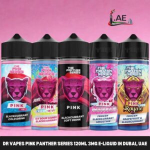 Dr Vapes Pink Panther Series 120ml 3mg E-liquid in Dubai, UAE