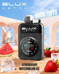 Elux Astra 50000 Puffs Disposable Vape in Dubai - strawberry watermelon ice