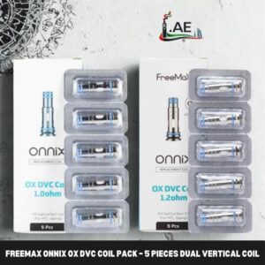 FREEMAX Onnix OX DVC Coil Pack – 5 Pieces Dual Vertical Coil Mesh Coils in Dubai, UAE