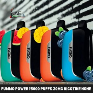 Fummo Power 15000 Puffs 20mg Nicotine None Rechargeable