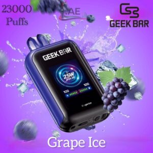 GEEK BAR Watt 23000 Puffs Price in Dubai - GRAPE ICE