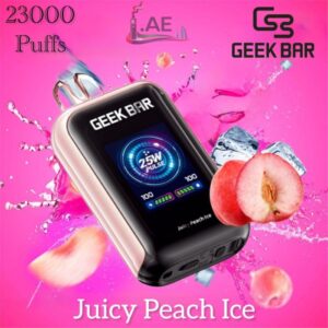 GEEK BAR Watt 23000 Puffs Price in Dubai - JUICY PEACH ICE