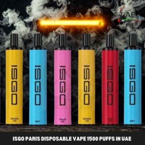 ISGO Paris Disposable Vape 1500 Puffs in UAE