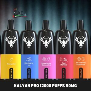 KALYAN Pro 12000 Puffs 50MG Disposable Vape in Dubai