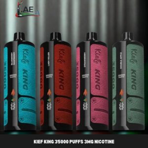 Kief King 35000 Puffs 3mg Nicotine Triple Mesh Coil Disposable Vape in Dubai