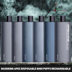 MASKKING Apex Disposable 8000 Puffs Rechargeable Vape in Dubai, UAE
