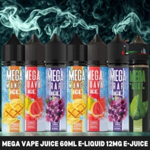 MEGA Vape Juice 60ml E-Liquid 12mg E-Juice in Dubai, UAE