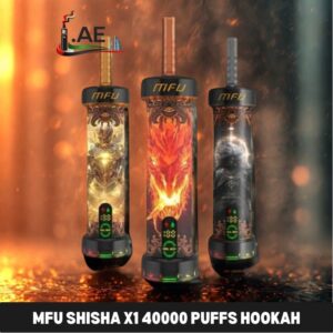MFU SHISHA X1 40000 Puffs Hookah Disposable Vape In DUBAI