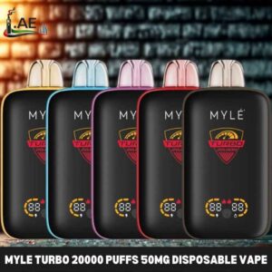 MYLE Turbo 20000 Puffs 50MG Disposable Vape in Dubai