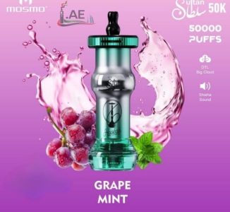 Mosmo Sultan 50K Puffs Disposable Vape-grape-mint