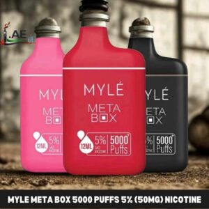 Myle Meta Box 5000 Puffs 5_ (50mg) Nicotine