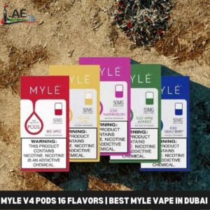 Myle V4 Pods 16 Flavors Best Myle Vape In Dubai UAE
