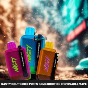 Nasty Bolt 50000 Puffs 50MG Nicotine Disposable Vape