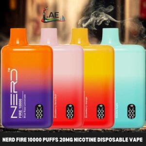 Nerd fire 10000 puffs 20MG nicotine Disposable Vape in Dubai
