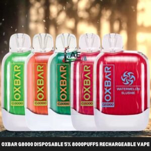 OXBAR G8000 Disposable 5% 8000Puffs Rechargeable Vape in Dubai, UAE