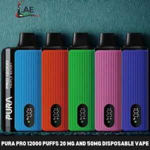 PURA Pro 12000 Puffs 20 MG and 50MG Disposable Vape
