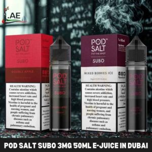 Pod Salt Subo 3MG 50ML E-Juice in Dubai