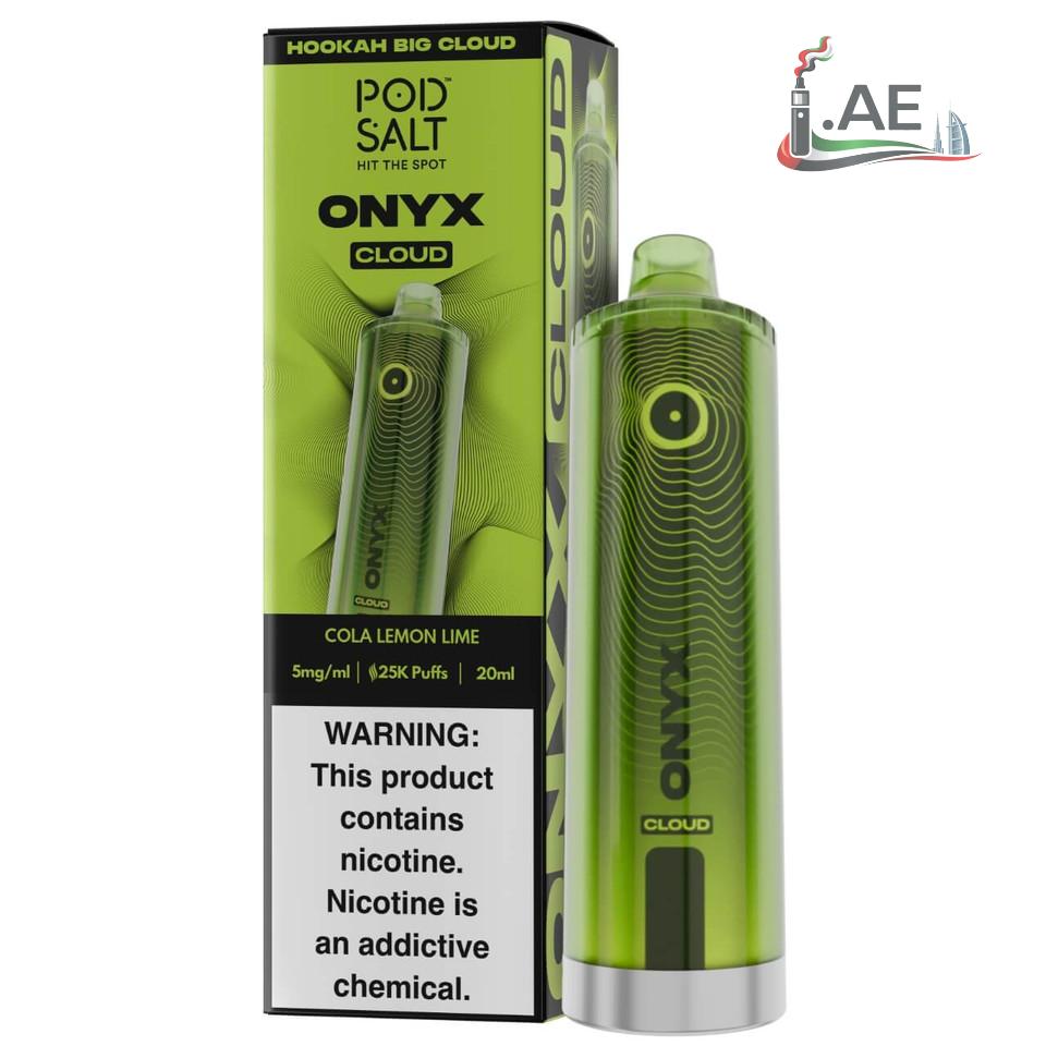 Pod_Salt_Onyx_Cloud_25K_Puff_Shisha_Disposable_Cola_Lemon_Lime