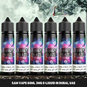SAM VAPE 60ml 3mg E-liquid in Dubai, UAE