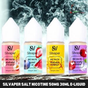 SILVAPER Salt Nicotine 50mg 30ml E-liquid