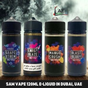 Sam Vape 120ml E-liquid in Dubai, UAE