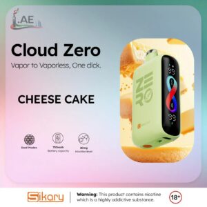 Sikary Cloud Zero 20000 Puffs Disposable 20mg In Dubai - Cheese Cake
