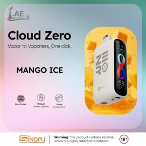 Sikary Cloud Zero 20000 Puffs Disposable 20mg In Dubai - Mango Ice