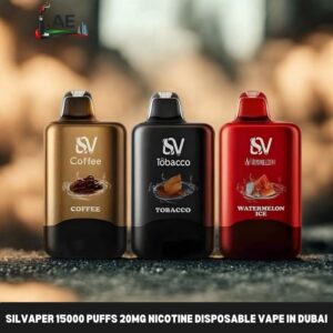 Silvaper 15000 Puffs 20mg nicotine Disposable Vape In Dubai