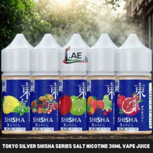 TOKYO Silver Shisha Series Salt Nicotine 30ML Vape Juice 30MG E-Liquid in Dubai, UAE