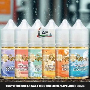 TOKYO The Ocean Salt Nicotine 30ML Vape Juice 30MG and 50MG E-Liquid in Dubai, UAE
