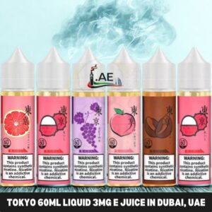 Tokyo 60ml Liquid 3mg E Juice in Dubai